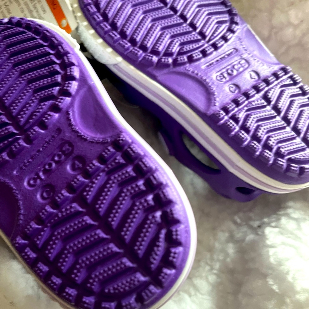 Gold wrapped jeweled crocs
